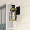 Vaxcel Harwood Bronze Motion Sensor Dusk to Dawn Outdoor Wall Light Farmhouse Clear Glass T0632 - alternate 1